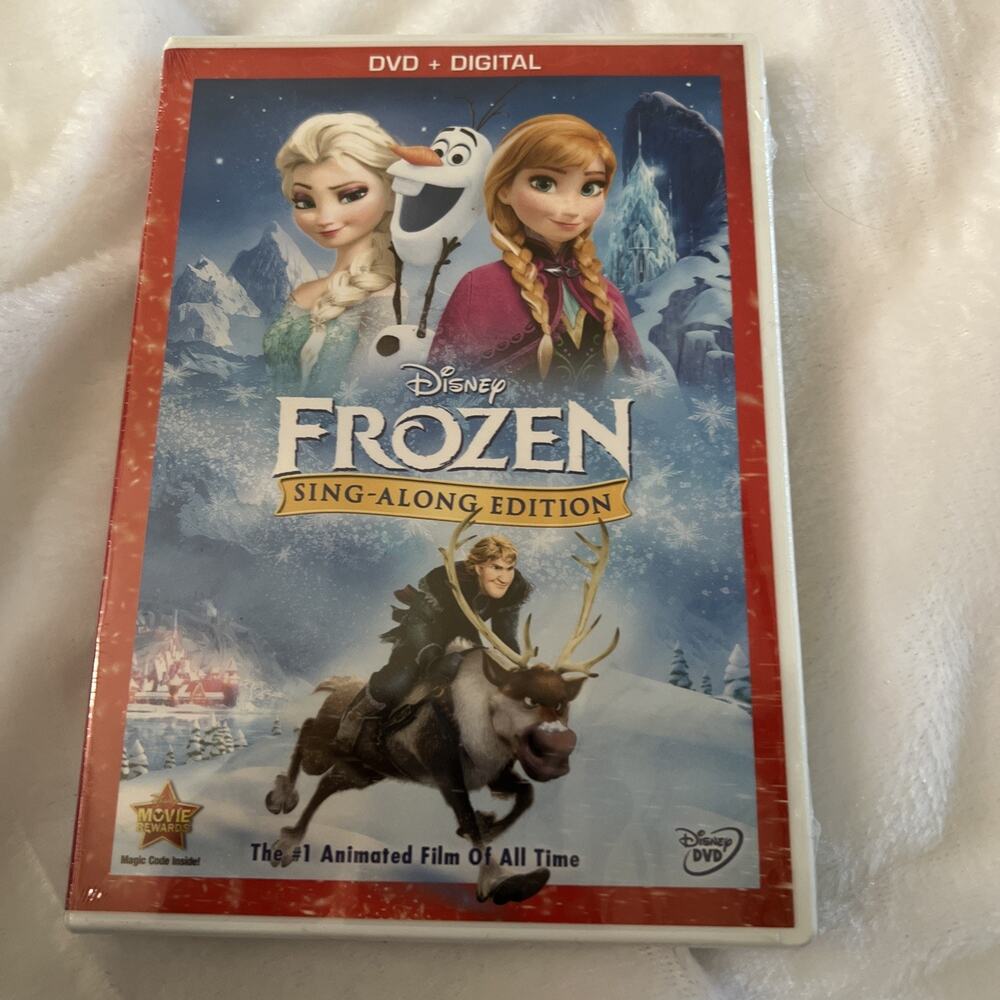 Frozen Sing Along Edition DVD And Digital New Sealed